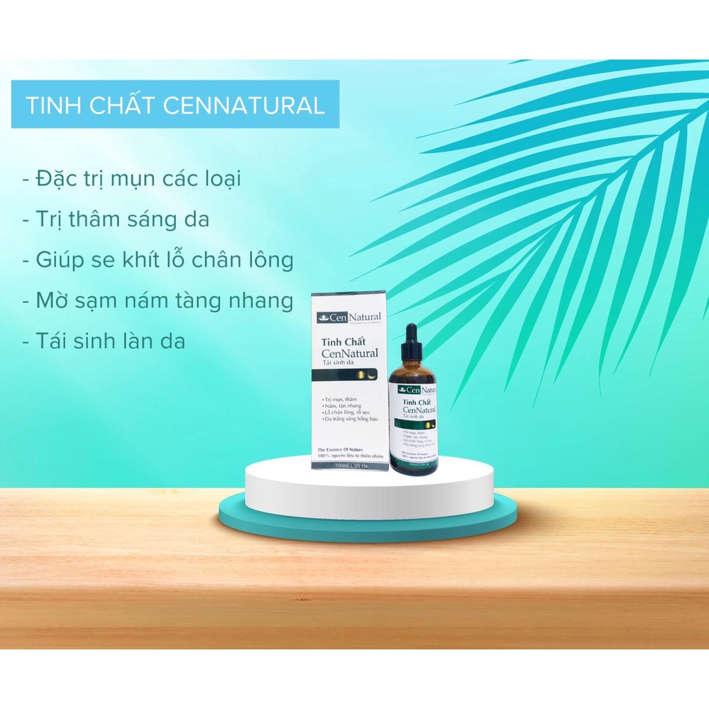 Tinh Chất Tái Sinh Da CENNATURALGiam Mụn Thâm Nám Lô Chân Lông To Sẹo Lõm