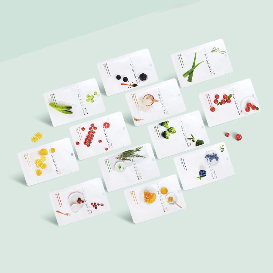 Eunyul Daily Care Sheet Mask Korea 12 Types