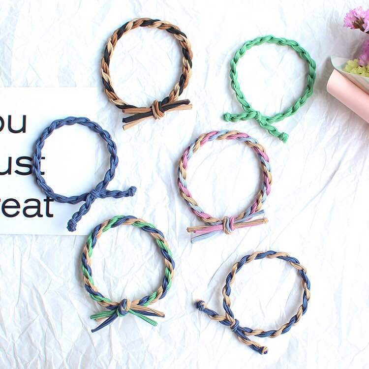 Cột tóc Hàn Quốc siêu dễ thương