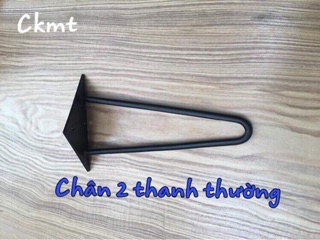 Chân sắt hairpin leg cao 72