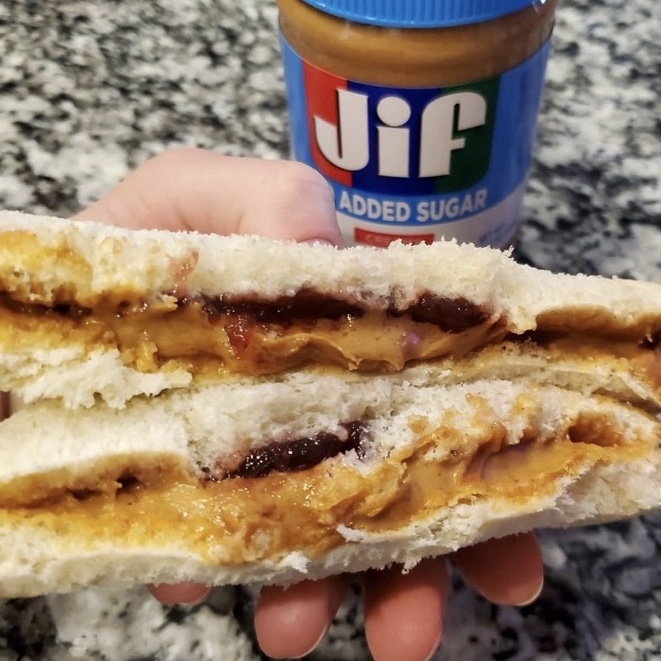 Bơ Đậu Phộng Không Đường JIF ( eat clean, tiểu đường, ăn kiêng)