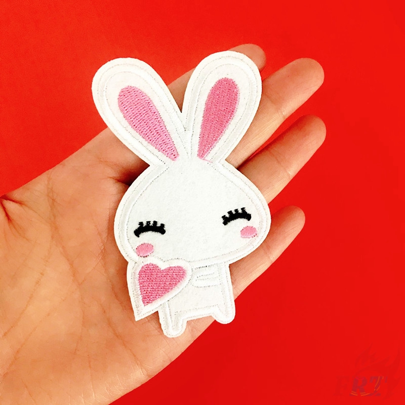 Miếng dán quần áo hình thỏ xinh xắn（☸ Animals - Rabbit Patch ☸）（M-11094）