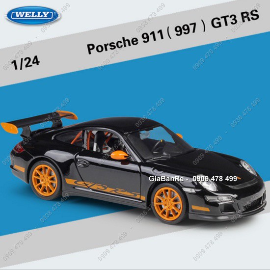 XE MÔ HÌNH KIM LOẠI TỈ LỆ 1:24 - PORSCHE 911 - 997 -  GT3 RS - 8451.2