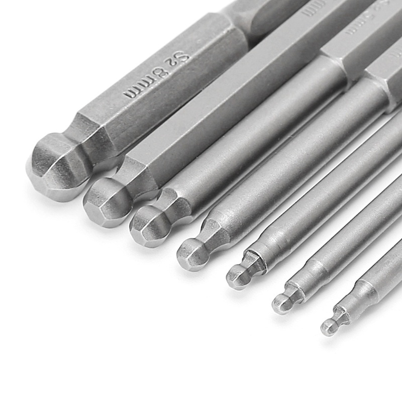 Bộ 7 Mũi Khoan Từ Tính 65mm # 2