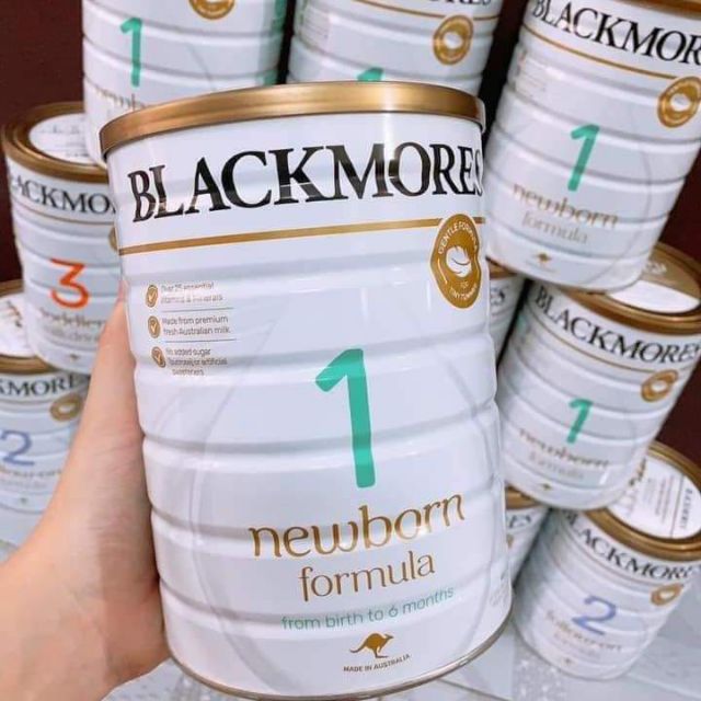 Sữa Blackmore Số 1,2,3 900Gram ( Hàng Bay Air)