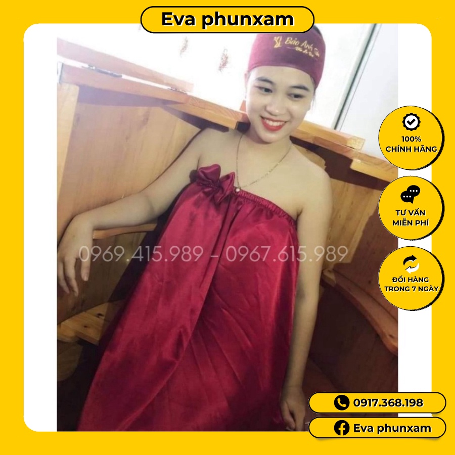 Váy quây spa lụa cao cấp, chất vải mát, dày dặn, chun chắc chắn, sẵn nhiều màu