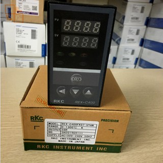 Bộ điều khiển nhiệt độ rkc rex-c400 relay, rkc rex-c400 ssr mặt 48x96 45x92
