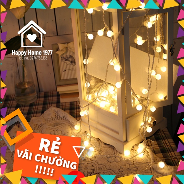 [SIÊU SALE] Đèn led nhấp nháy kiểu chuỗi bóng đèn Happyhome1977
