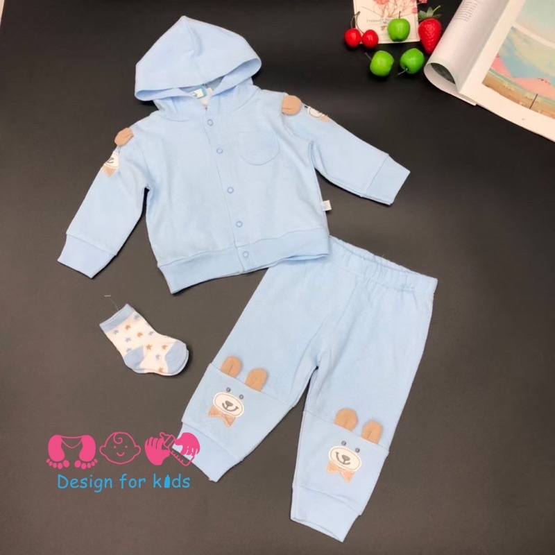 Bộ chần bông mỏng siêu xinh xuất dư xịn cho bé trai và bé gái
