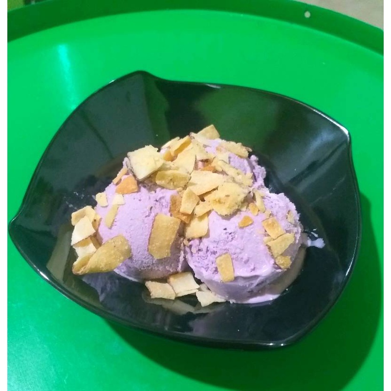 Tô vuông lượn sóng đựng kem,chè,trái cây ,bánh Plan,sữa chua nhựa Melamine