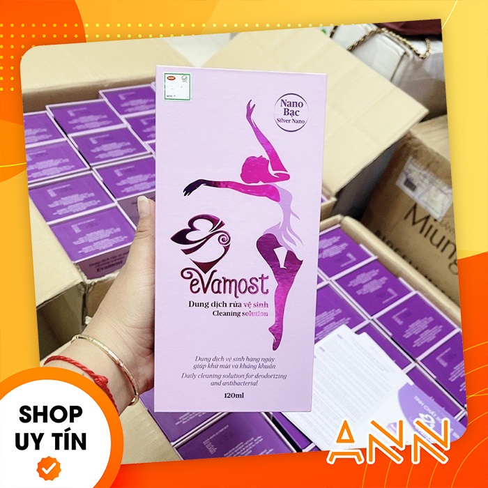 [Chính hãng] Dung Dịch Vệ Sinh Phụ Nữ Evamost Moomery Nhã Phương 120ml