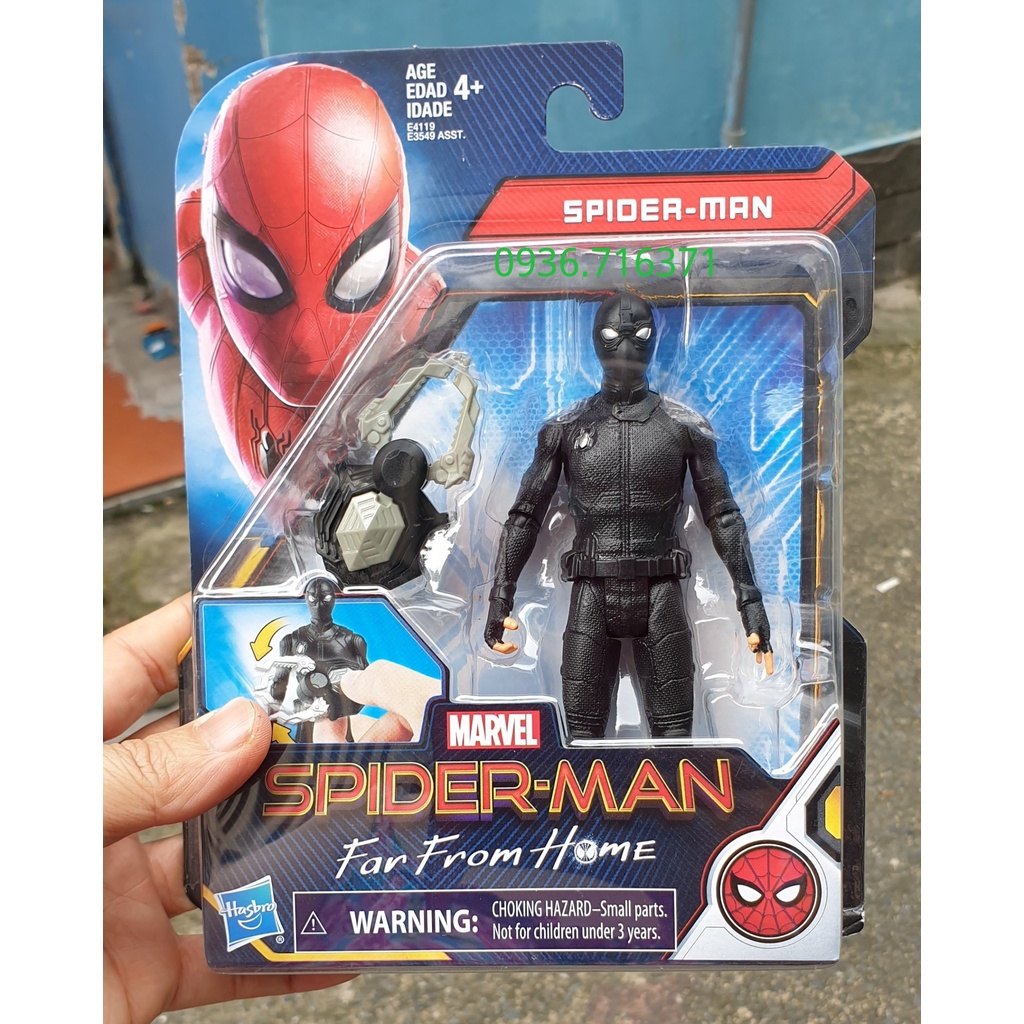 Mô hình nhân vật Marvel Spider-Man Far From Home MÀU ĐEN