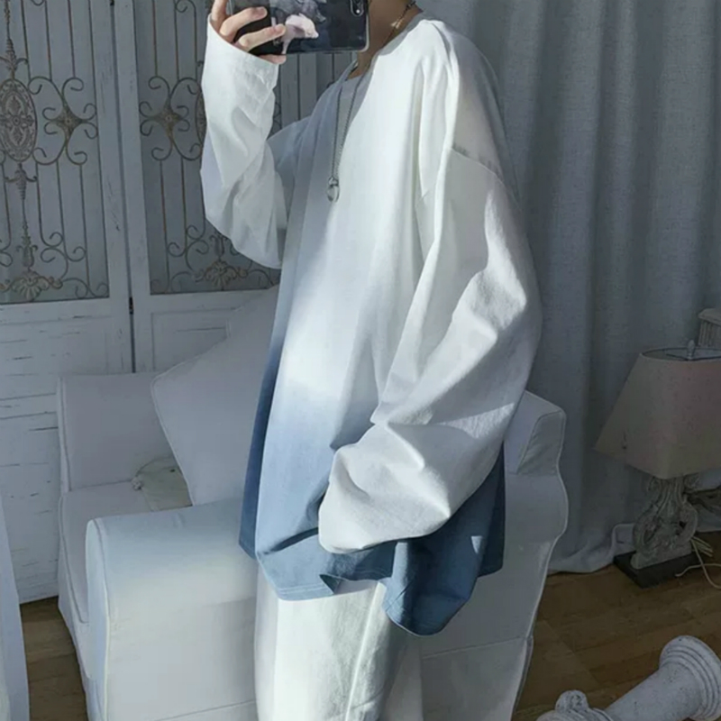 Áo thun tay dài cổ tròn thời trang 2020 cho nam size M-3Xl | BigBuy360 - bigbuy360.vn