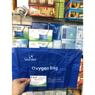 Túi oxy khẩn cấp PVC có thể tái sử dụng Túi đựng dự trữ oxy y tế oxygen 42 lít hồi sức cấp cứu 42l, oxy bag 42l lít