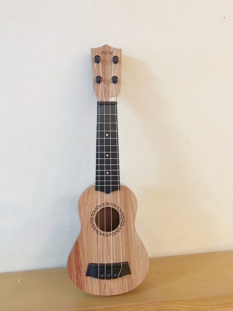 Đàn Ghita Nhựa Cho Bé - Đàn Ukulele Mini Giả Gỗ