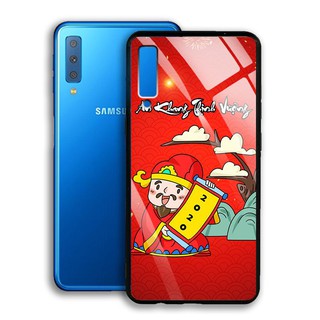 [FREESHIP ĐƠN 50K] Ốp Lưng Samsung Galaxy A7 2018 - mặt Kính Cường Lực - 03044 7955 HPNY2020 09