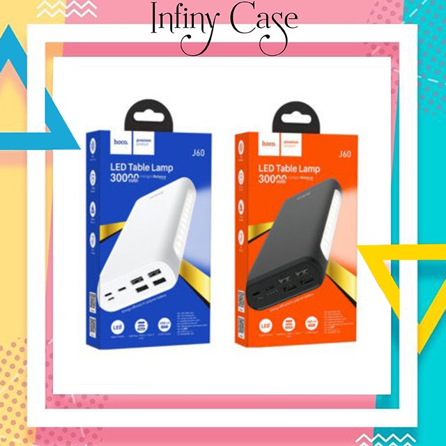 Pin sạc dự phòng Hoco 30000mAh - Infinity Case J60