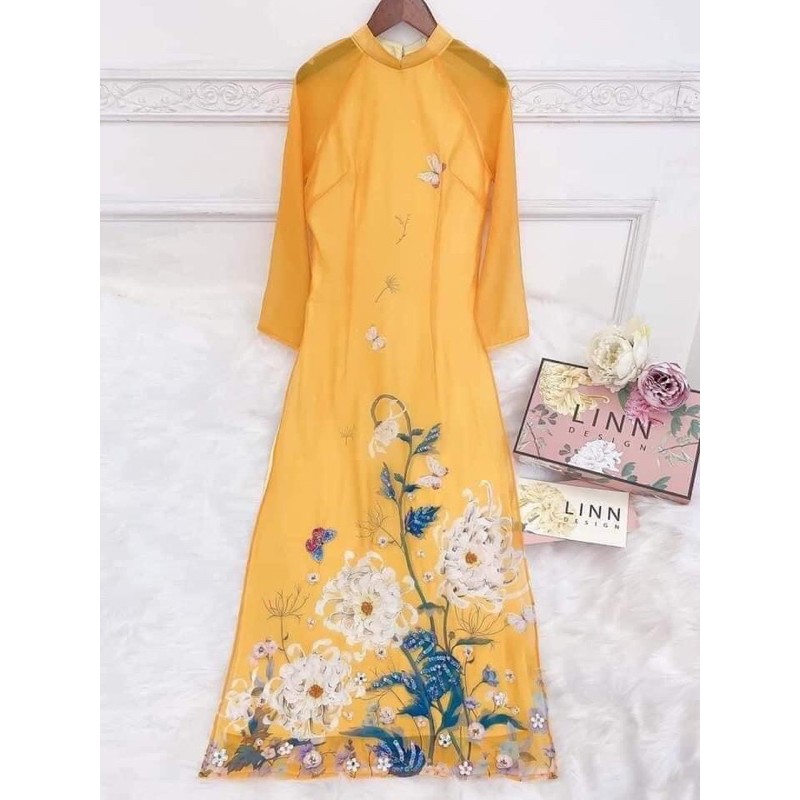 ÁO DÀI THIẾT KẾ - ÁO DÀI TƠ ÁNH LÓT TƠ TẰM