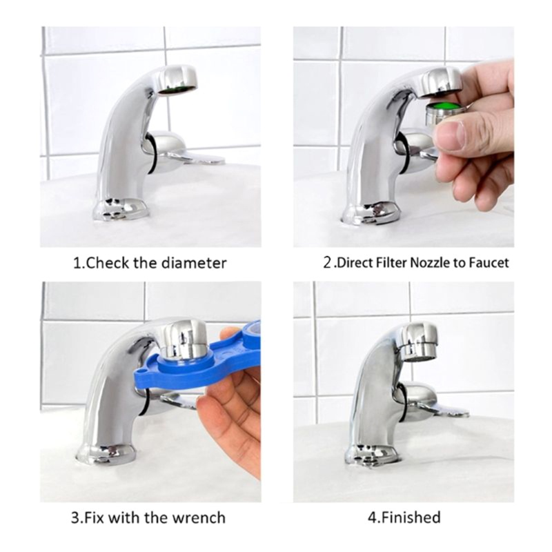 1 Bộ Đầu Vòi Nước Sục Khí Tiện Lợi