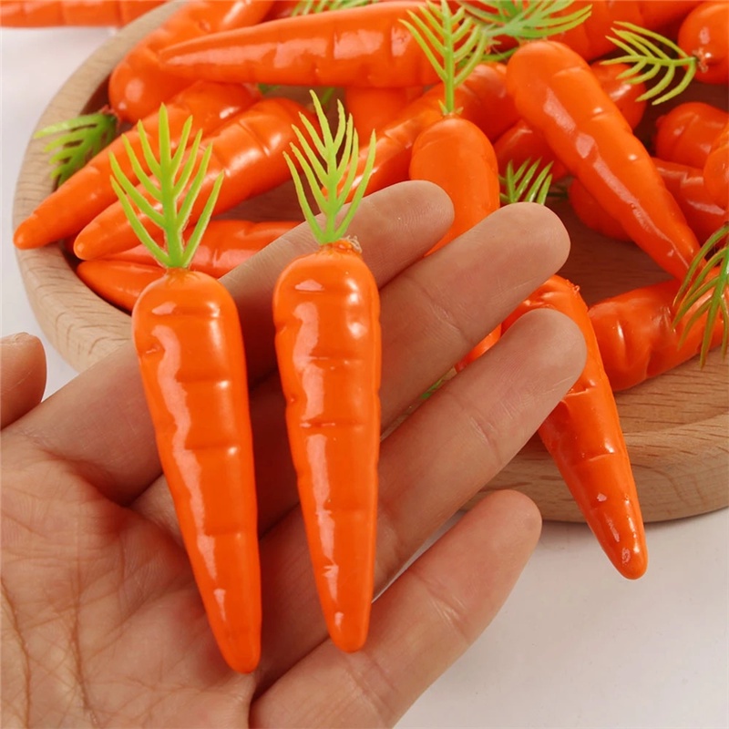 Cà Rốt Giả 1.5*8CM Trang Trí Nhà Cửa DIY