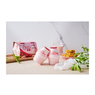 Sữa chuối & dâu & dưa gang (lọ nhựa 240ml)-(hộp giấy 200ml)