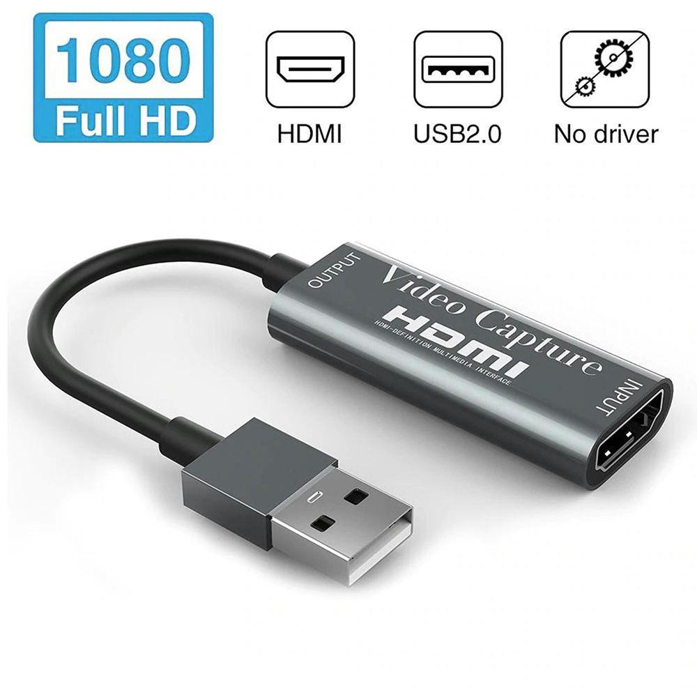 Thẻ Ghi Hình Video Âm Thanh Bằng Hợp Kim Nhôm OBS Grabber HDMI-Compatible