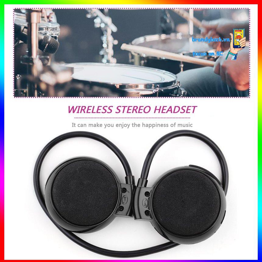 [BK]Mini Sport Wireless Handsfree Stereo Headphone For MP3 Player