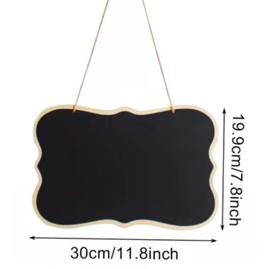 Bảng Trắng Hai Mặt Mini Bằng Gỗ Có Thể Xóa Được