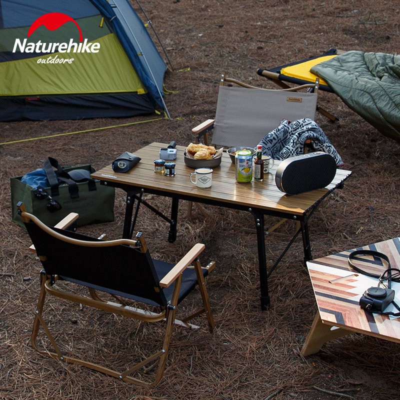 [CHÍNH HÃNG] BÀN DÃ NGOẠI, CẮM TRẠI, PICNIC GẤP GỌN, THAY ĐỔI CHIỀU CAO NATUREHIKE NH19Z003-D