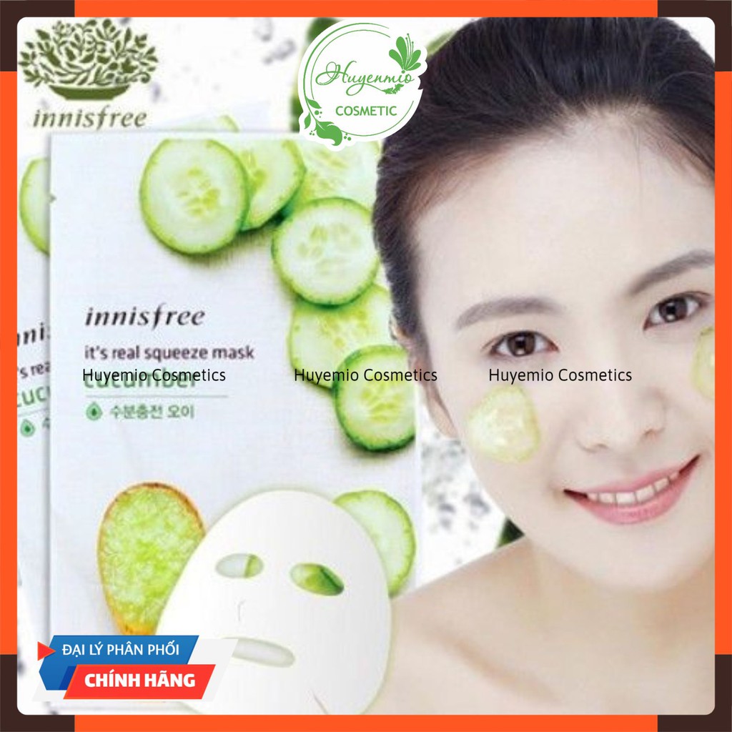 Mặt nạ giấy Innisfree Its Real Squeeze Mask [Innisfree]