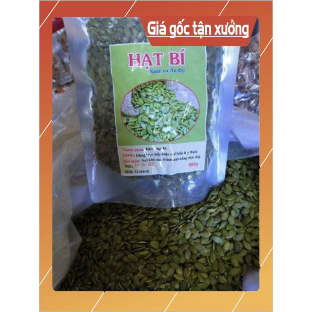 [giá tốt] 500g hạt bí xanh Ấn Độ