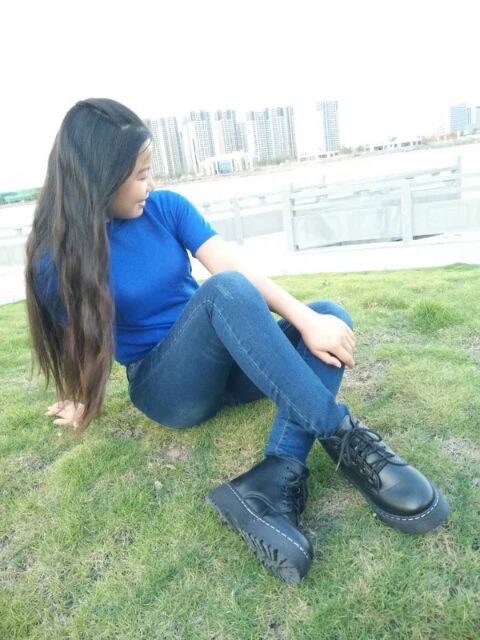 Giày da nữ độn đế (có sẵn) | BigBuy360 - bigbuy360.vn