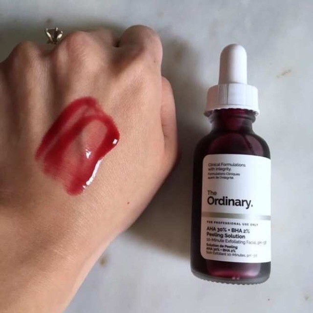 Tẩy da chết hóa học The Ordinary AHA 30% +BHA 2% Peeling Solution { Bill Sephora}