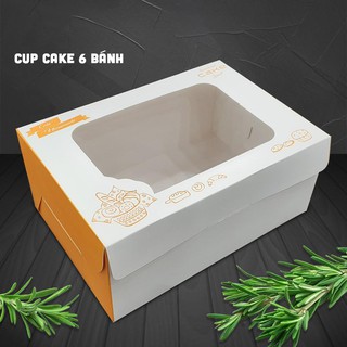 Combo 10 Hộp Đựng Bánh Cupcake