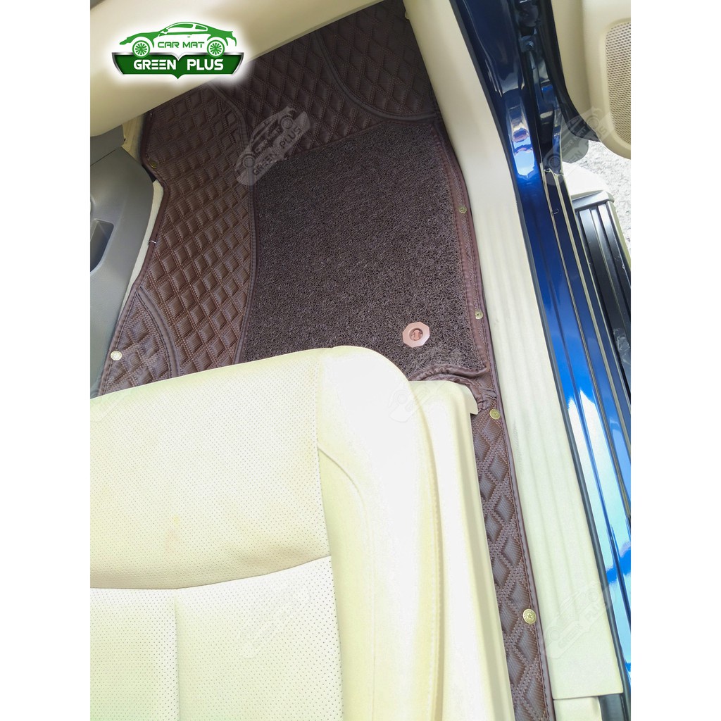 Thảm lót sàn 6D Nissan Navara chống nước, không mùi, phủ kín 90% sàn xe