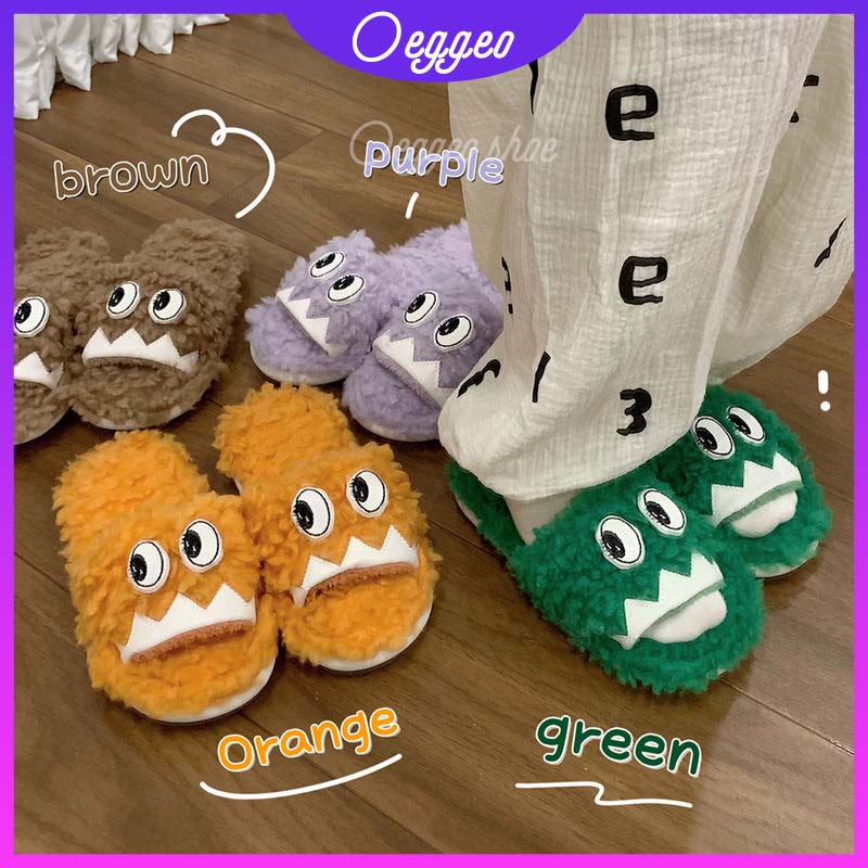 Dép Bông Đi Trong Nhà Hình Dáng Ngộ Nghĩnh Cho Nam Và Nữ