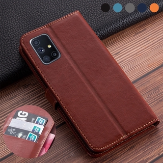 Bao Da Điện Thoại Sang Trọng Độc Đáo Cho Galaxy A71 A51 A42 A21S A12 A32 A52 Samsung Galaxy A71
