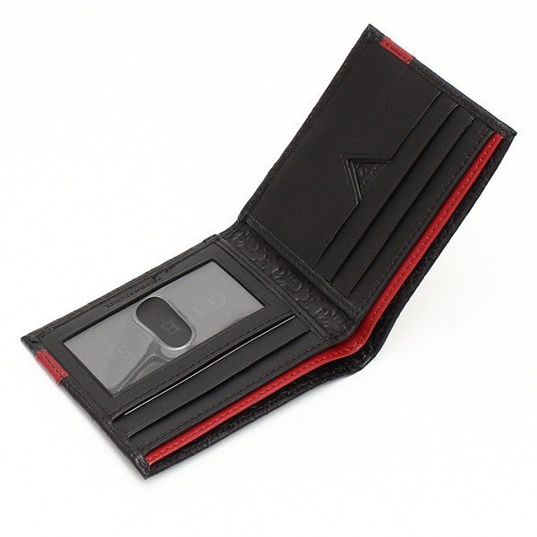 Ví nam Guess Men's Leather Bifold With Fashion Details - 31GU13X008