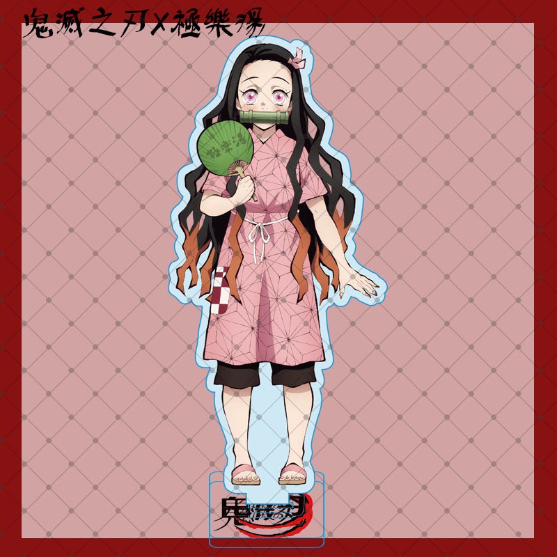 Tượng Mô Hình Nhân Vật Anime Nezuko Bằng Nhựa