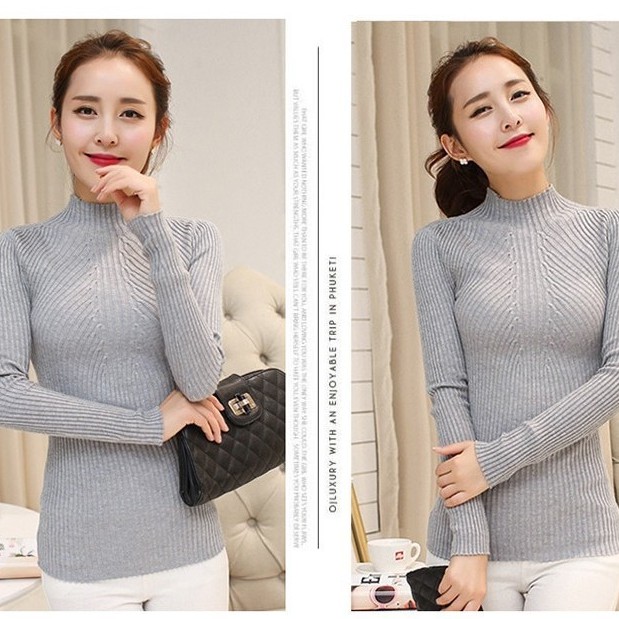 ÁO LEN NỮ GÂN CỔ LỌ ÁO CHOÀNG CARDIGAN