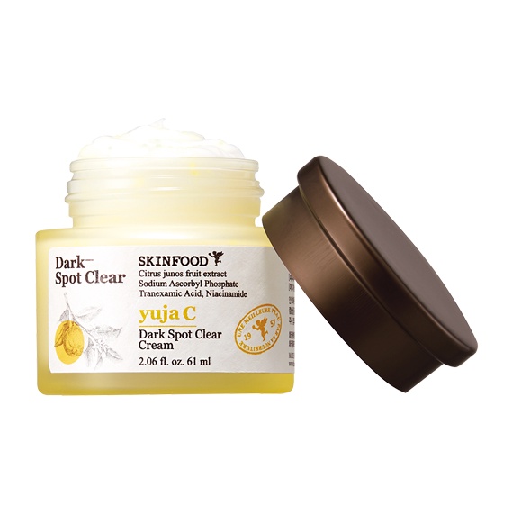 [SKINFOOD] Yuja Vitamin C Niacinamade Dark Spot Clear Cream 61ml / Blemish &amp; Freckle Care / Brightening