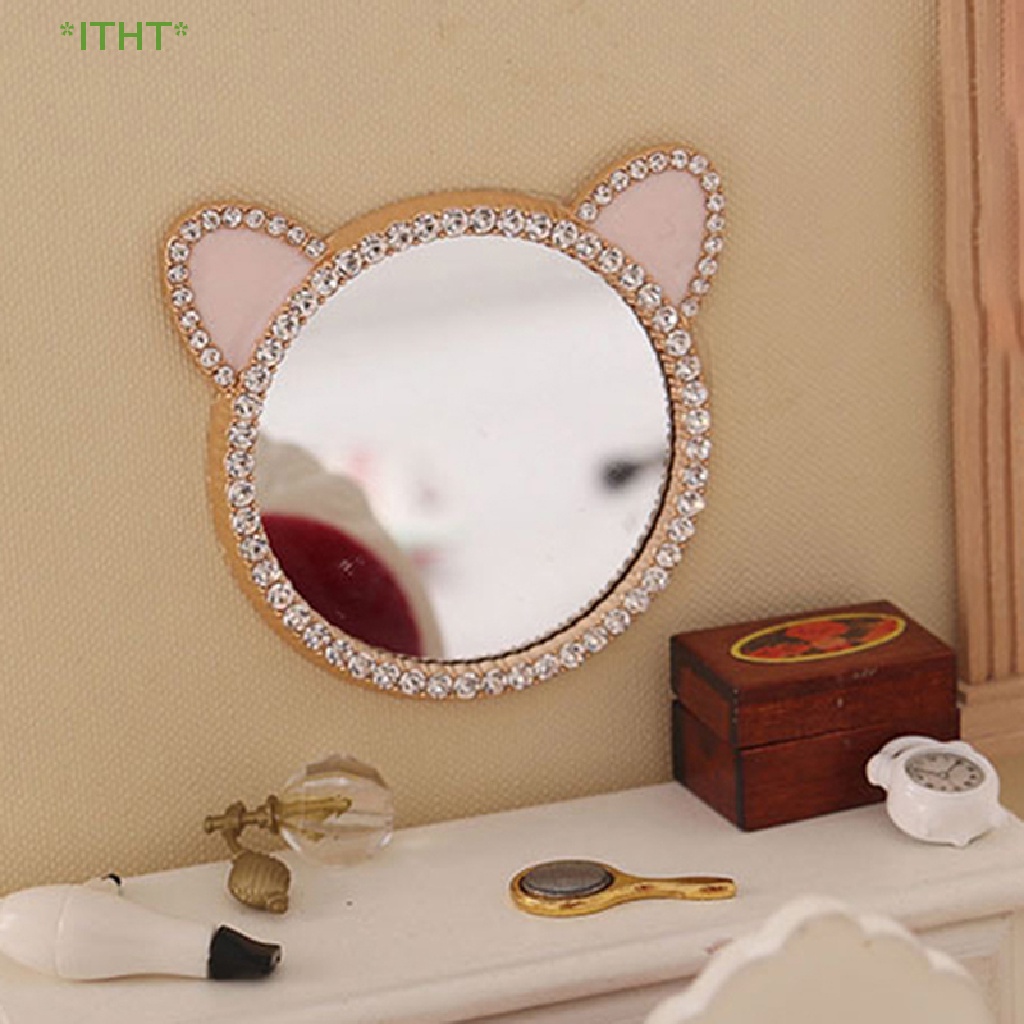 Gương Trang Điểm Mini Tỉ Lệ 1: 12 Cho Nhà Búp Bê Mới