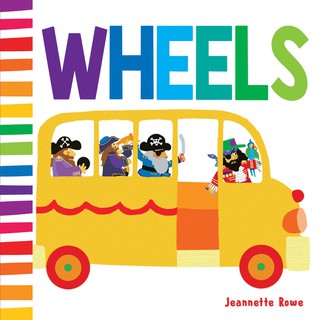 Sách Jr Baby Board Book Wheels