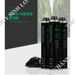 Foam Xịt Mius tạo hình cho hồ bán cạn - Phụ kiện THỦY SINH GIÁ RẺ AQUAGOLD