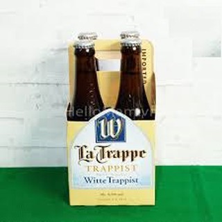 Lốc 4 Chai Bia La Trappe Witte Trappist 5.5% (330ml)
