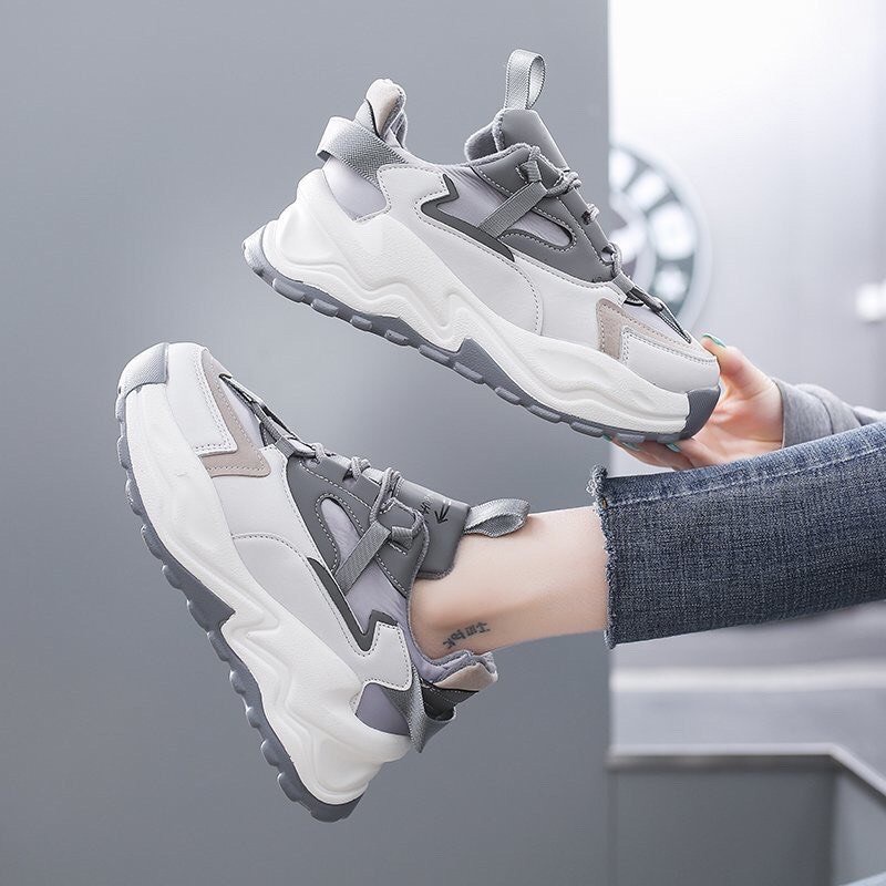 Giày thể thao đễ xám kiểu mới