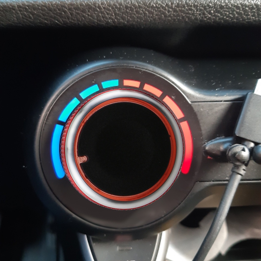 Set 2 Núm Vặn Điều Khiển Điều Hòa Nhiệt Độ AC Cho Hyundai Solaris 2017-2021 for Kia Rio K2 KX Cross