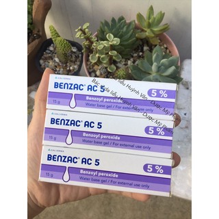 Benzac AC 2.5%, 5% - Kem hỗ trợ giảm mụn