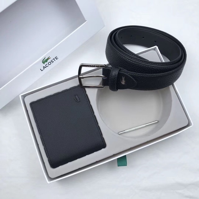 SET THẮT LƯNG + VÍ LACOSTE