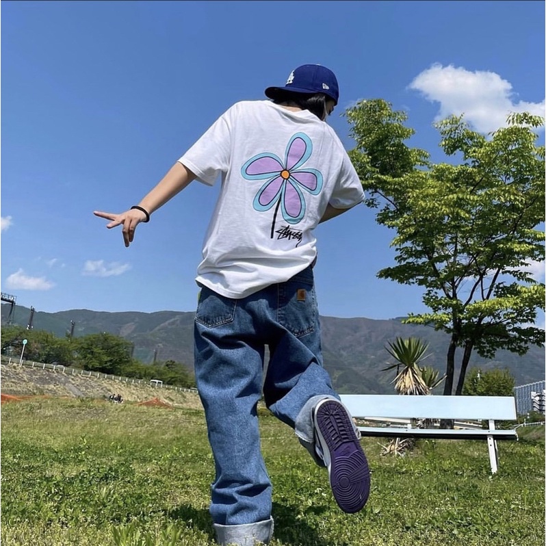 Áo Thun Stussy Flower 100% CHÍNH HÃNG - CÓ SẴN